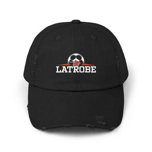 Latrobe Boys Soccer Unisex Distressed Cap