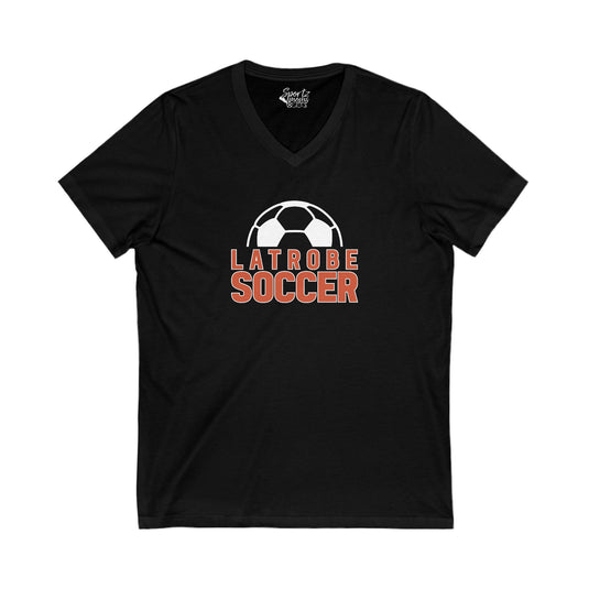 Greater Latrobe Girls Soccer Adult Women's V-Neck T-Shirt