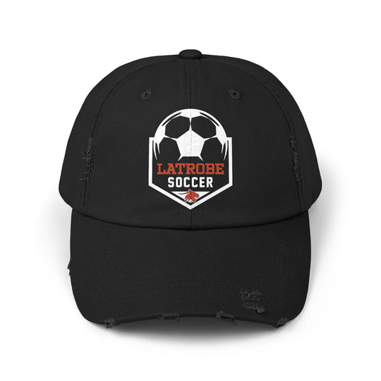 Latrobe Boys Soccer Unisex Distressed Cap