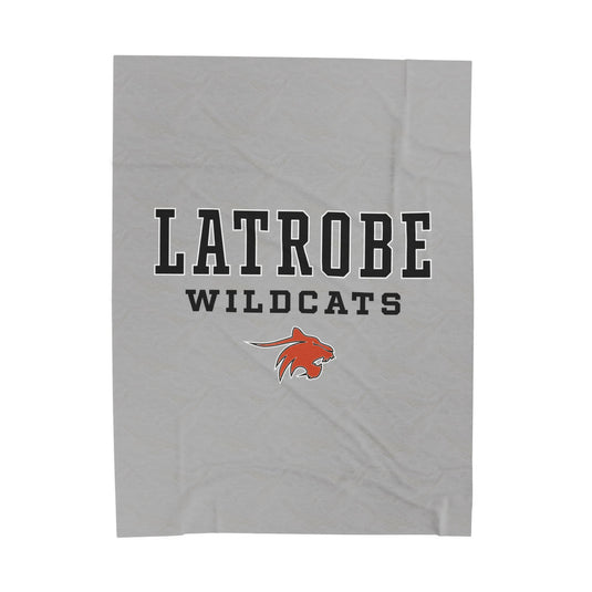 Greater Latrobe Girls Soccer Plush Blanket