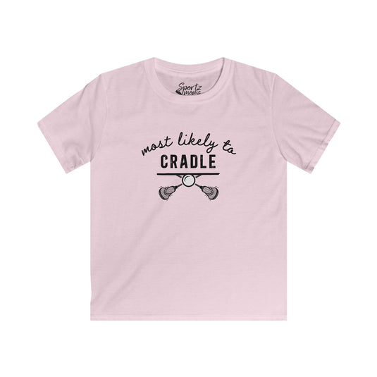 Most Likely To Lacrosse Youth Unisex T-Shirt