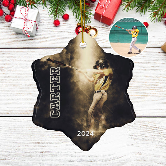 Custom Picture Ceramic Ornament