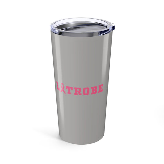 Latrobe Boys Soccer Tumbler 20oz - Cancer Design