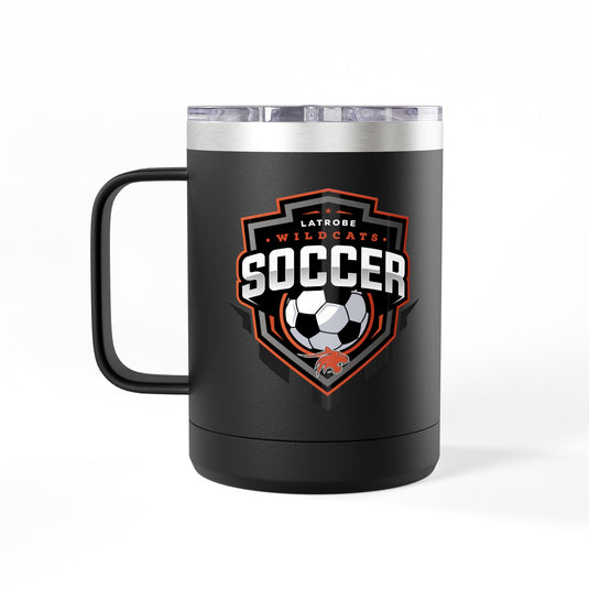 Greater Latrobe Girls Soccer Insulated Coffee Mug Tumbler 15oz