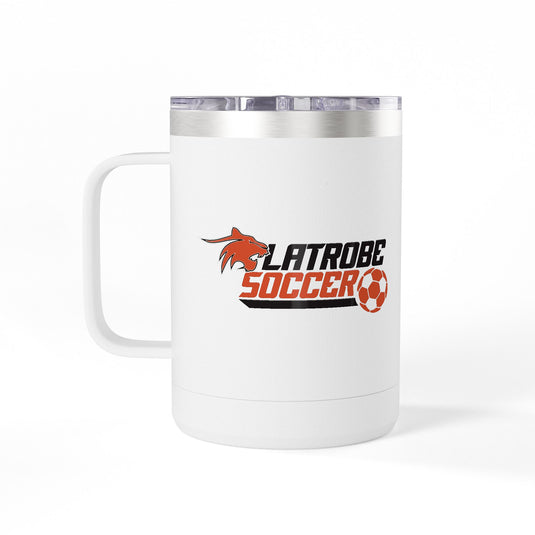 Greater Latrobe Girls Soccer Insulated Coffee Mug Tumbler 15oz