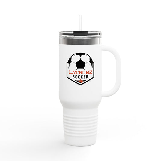 Latrobe Boys Soccer 40 oz Travel Mug