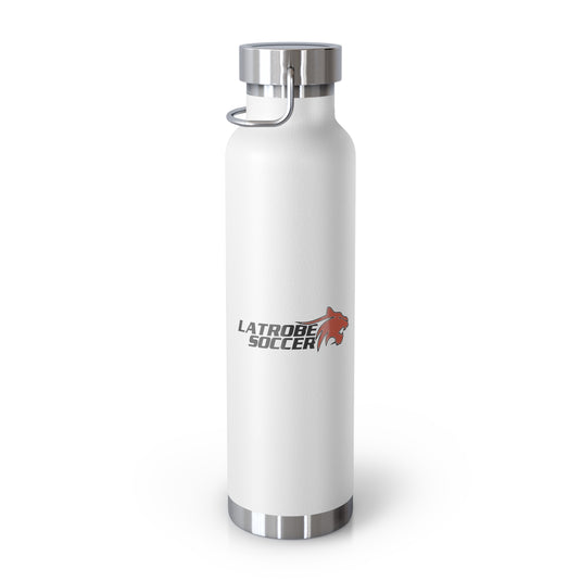Latrobe Boys Soccer Copper Vacuum Insulated Bottle 22oz