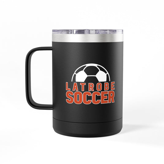 Greater Latrobe Girls Soccer Insulated Coffee Mug Tumbler 15oz