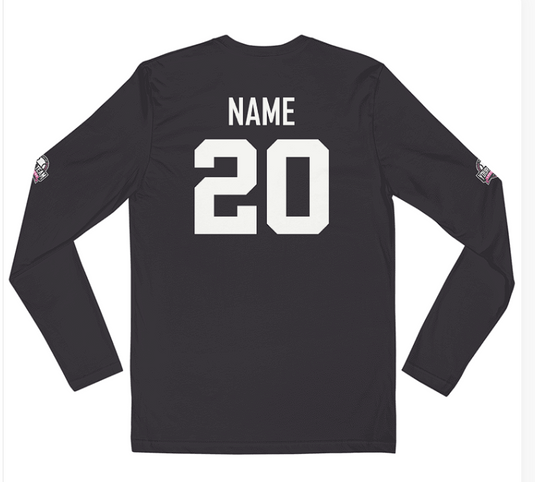 Men's Long Sleeve Fitted Next Level Shirt - Direct to Garment Print