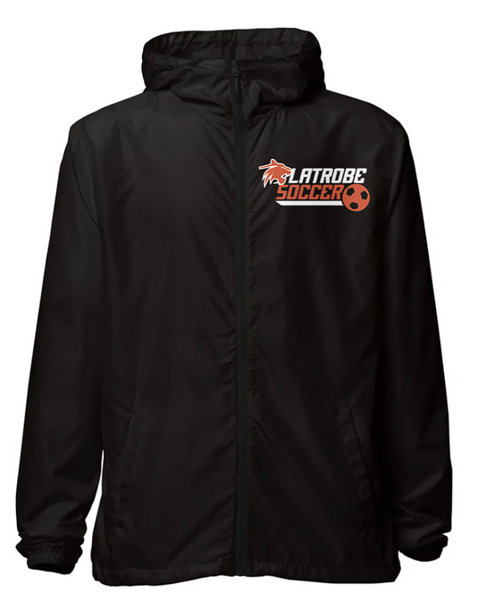 Greater Latrobe Girls Soccer Unisex Lightweight Zip-up Windbreaker