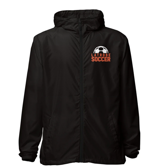 Greater Latrobe Girls Soccer Unisex Lightweight Zip-up Windbreaker