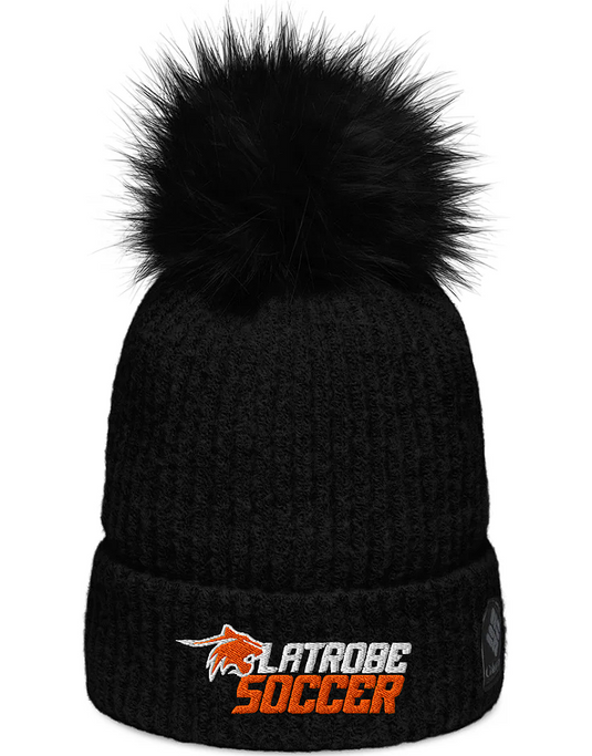 Greater Latrobe Girls Soccer Columbia Pom-Pom Beanie
