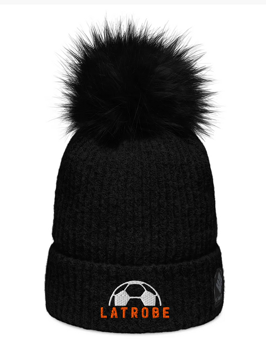 Greater Latrobe Girls Soccer Columbia Pom-Pom Beanie
