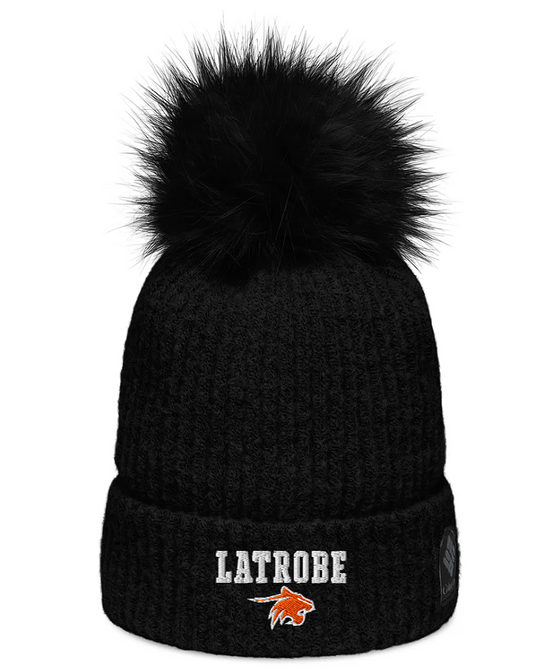 Greater Latrobe Girls Soccer Columbia Pom-Pom Beanie