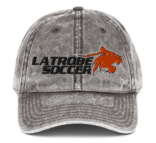 Latrobe Boys Soccer Vintage Cotton Twill Cap