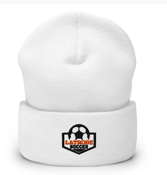Latrobe Boys Soccer Cuffed Beanie