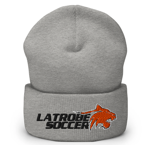Latrobe Boys Soccer Cuffed Beanie