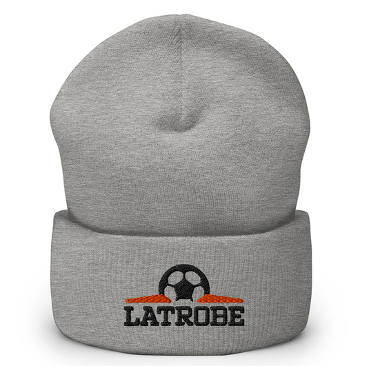 Latrobe Boys Soccer Cuffed Beanie