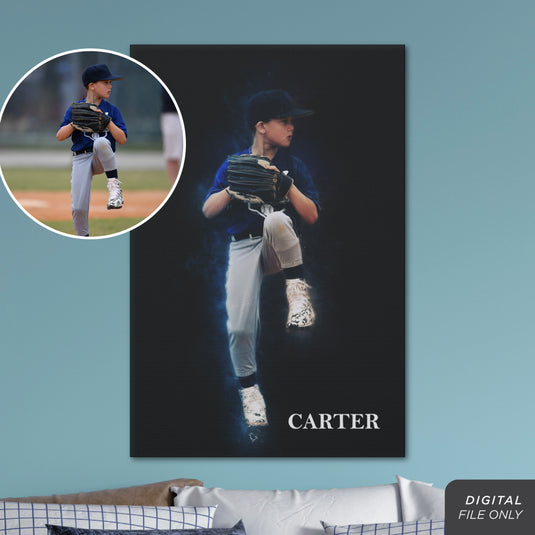 Custom Photo Digital Image - Gritty Effect