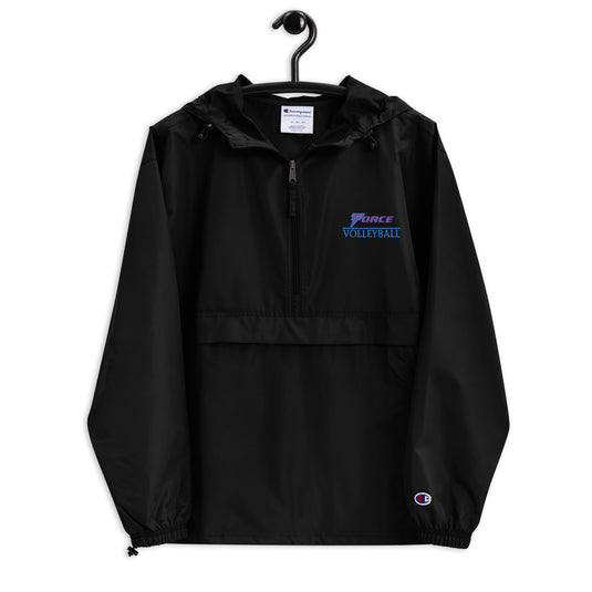 Force Volleyball Club Embroidered Champion Packable Jacket