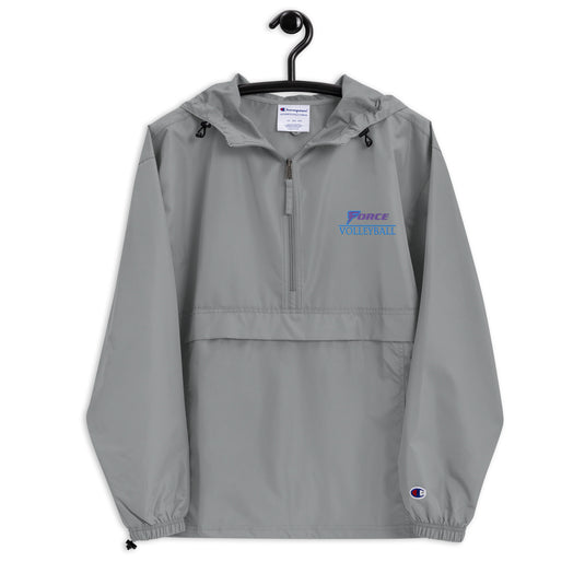 Force Volleyball Club Embroidered Champion Packable Jacket