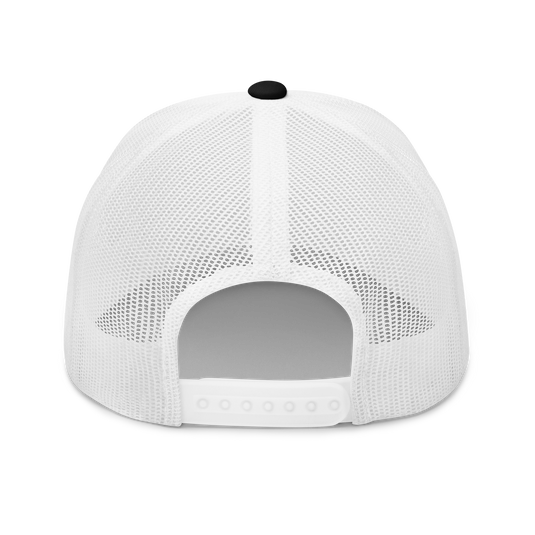 Retro Embroidered Trucker Cap