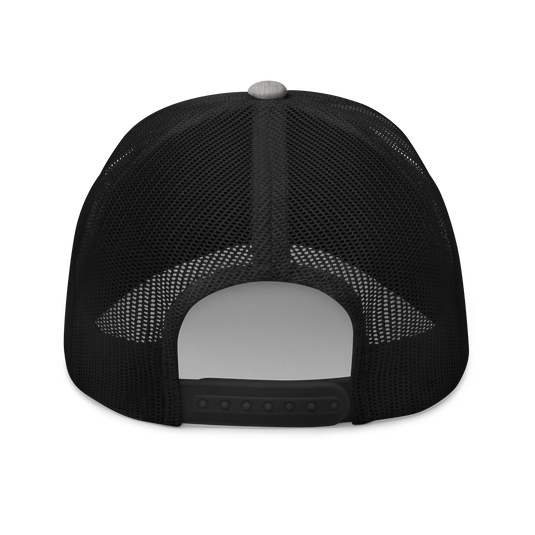 Retro Embroidered Trucker Cap