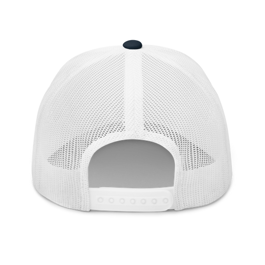 Retro Embroidered Trucker Cap