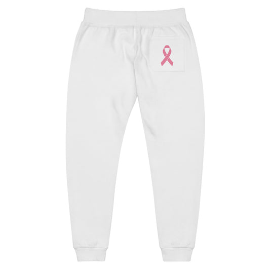 Cancer Collection Pick Your Sport Mom Ribbon & Heart Adult Unisex fleece sweatpants