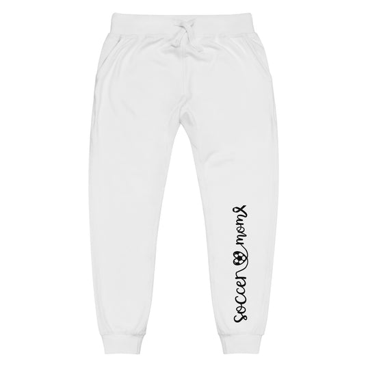 Cancer Collection Pick Your Sport Mom Ribbon & Heart Adult Unisex fleece sweatpants