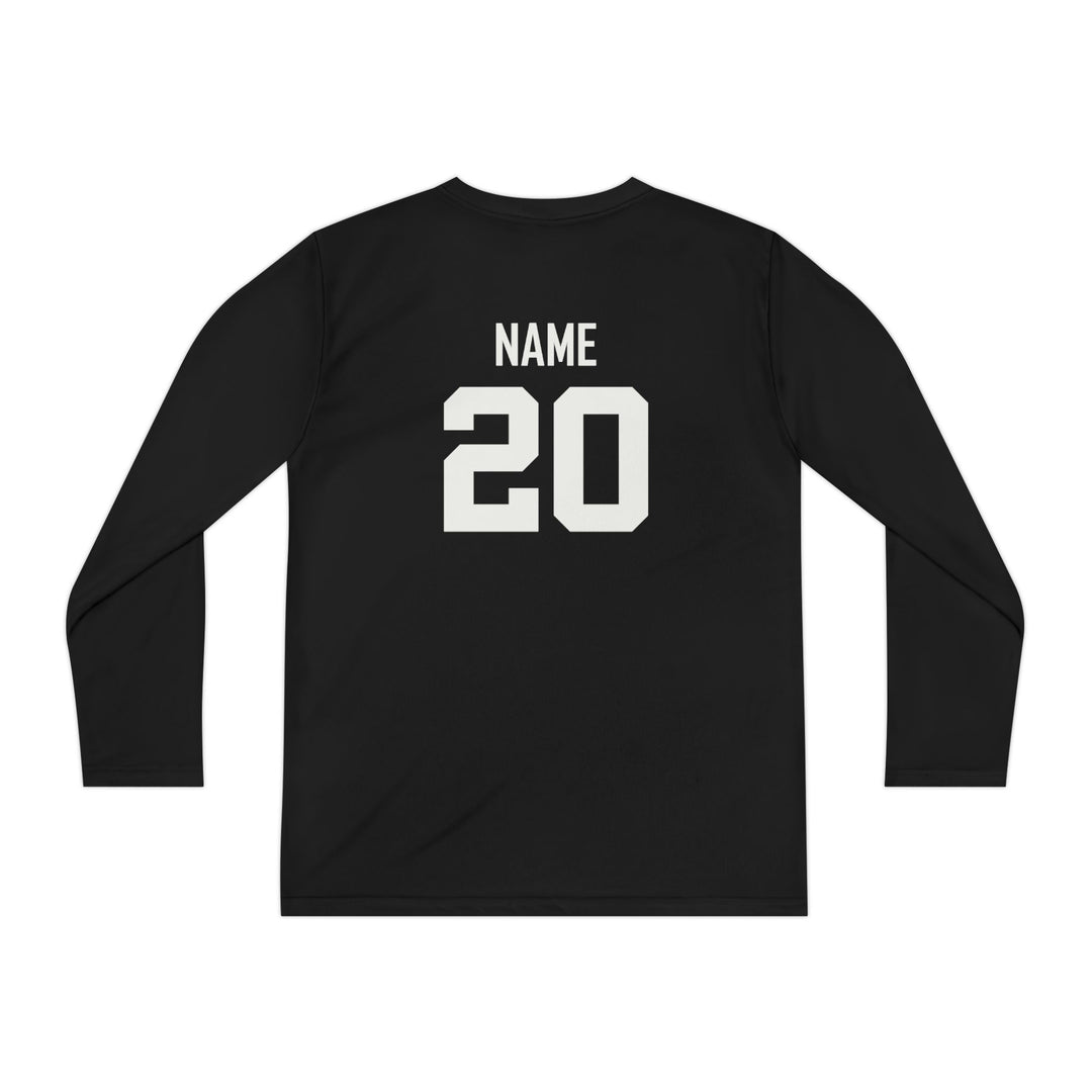 Greater Latrobe Girls Soccer Unisex Youth Long Sleeve Moisture Wicking Shirt