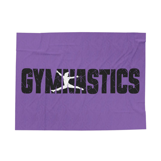 Gymnastics Plush Blanket