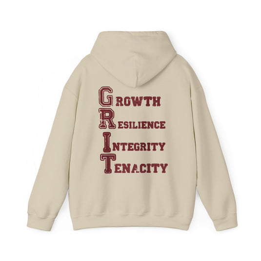 Southern Grit Unisex Adult Basic Hooded Sweatshirt w/Both Logos