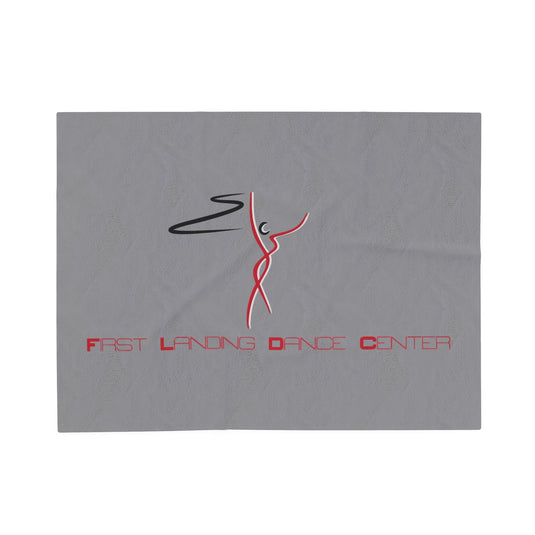 First Landing Dance Center Velveteen Plush Blanket