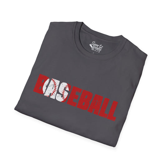 Baseball Adult Unisex Basic T-Shirt