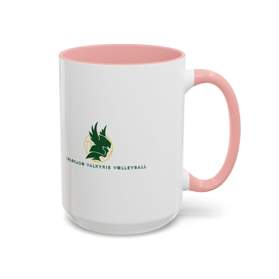 Colorado Valkyrie Volleyball Club Accent Coffee Mug