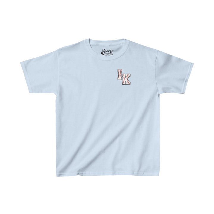 Iron Knights Youth Unisex T-Shirt w/Flag Design & Name and Number on Back