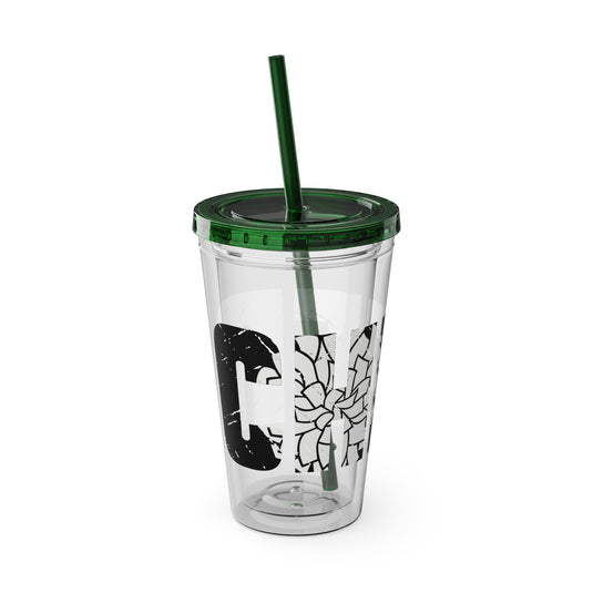 Cheer 16 oz Sunsplash Tumbler with Straw