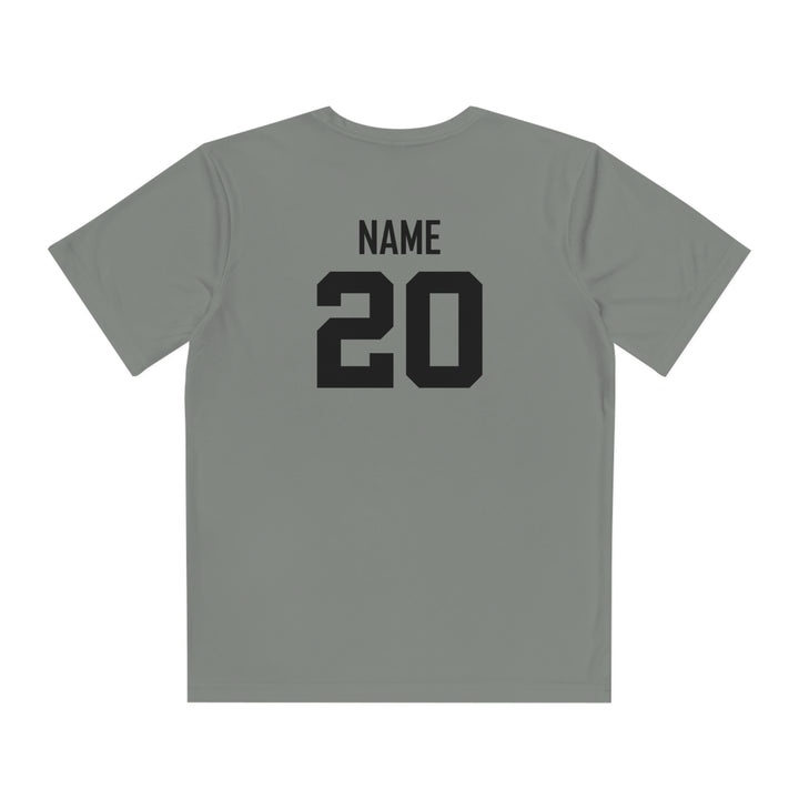 Wheeling Lightningbirds Unisex Youth Short Sleeve Competitor Moisture Wicking T-Shirt