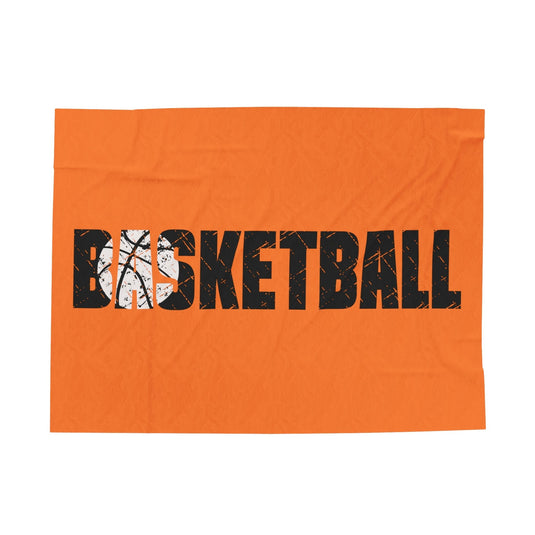 Basketball Plush Blanket