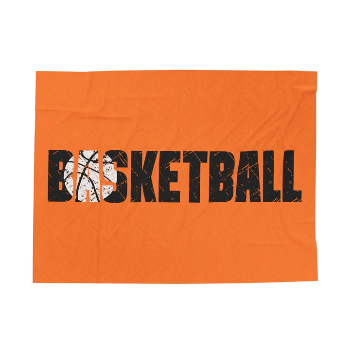 Basketball Plush Blanket