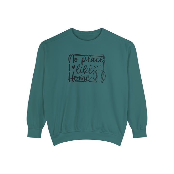 No Place Like Home Baseball Adult Unisex Premium Crewneck Sweatshirt