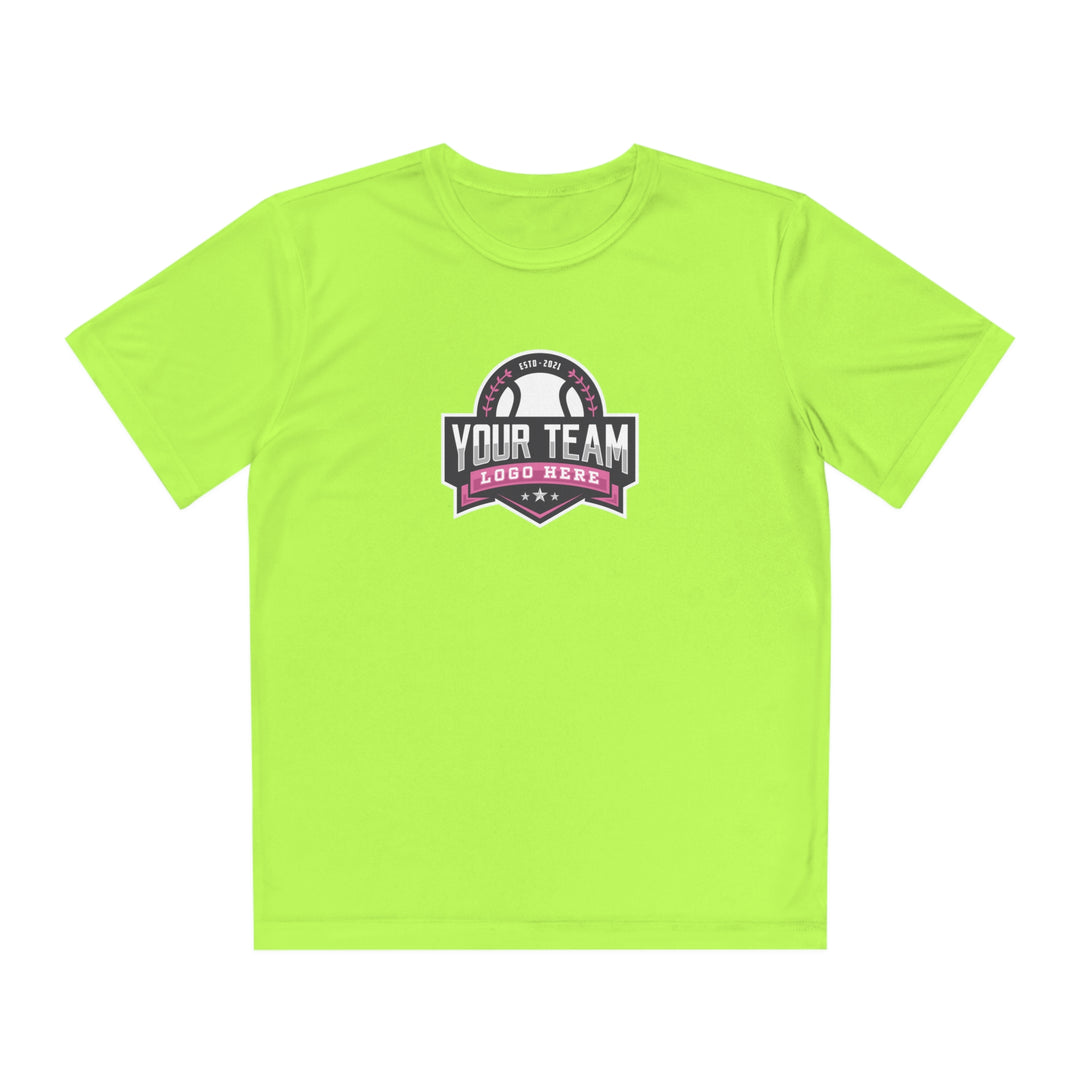 Unisex Youth Short Sleeve Competitor Moisture Wicking T-Shirt Color Options 1