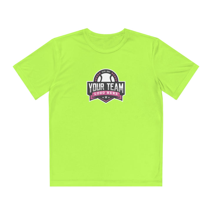 Unisex Youth Short Sleeve Competitor Moisture Wicking T-Shirt Color Options 1