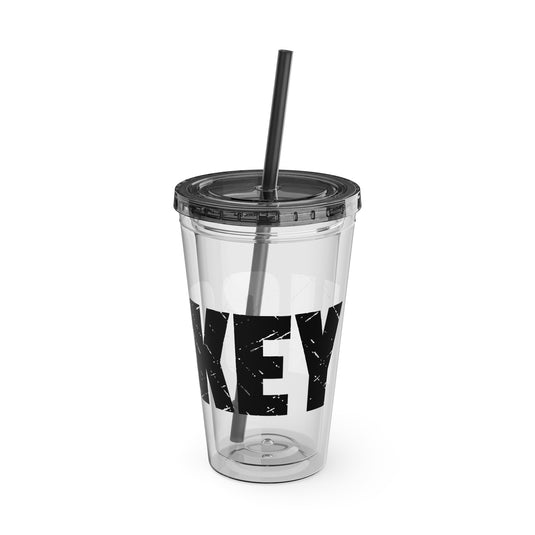 Hockey 16 oz Sunsplash Tumbler with Straw