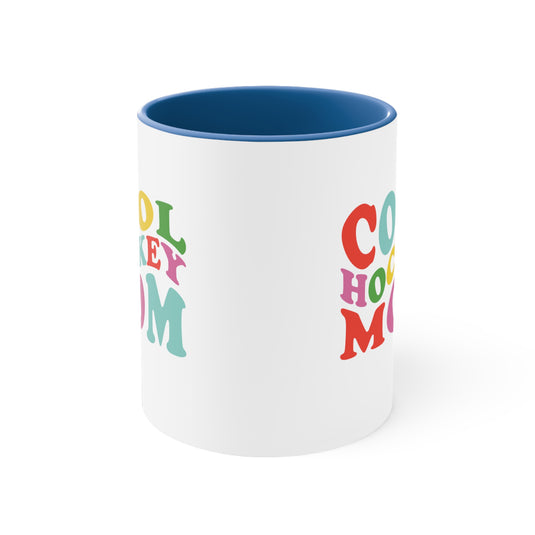 Cool Hockey Mom 11oz Accent Mug