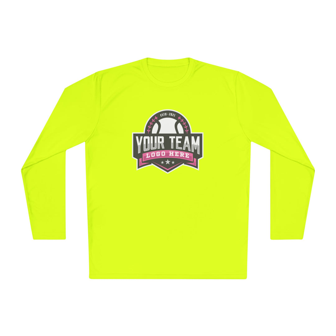 Unisex Adult Long Sleeve Competitor Moisture Wicking Shirt Color Options 1