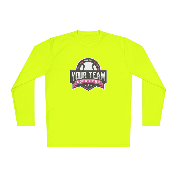 Unisex Adult Long Sleeve Competitor Moisture Wicking Shirt Color Options 1