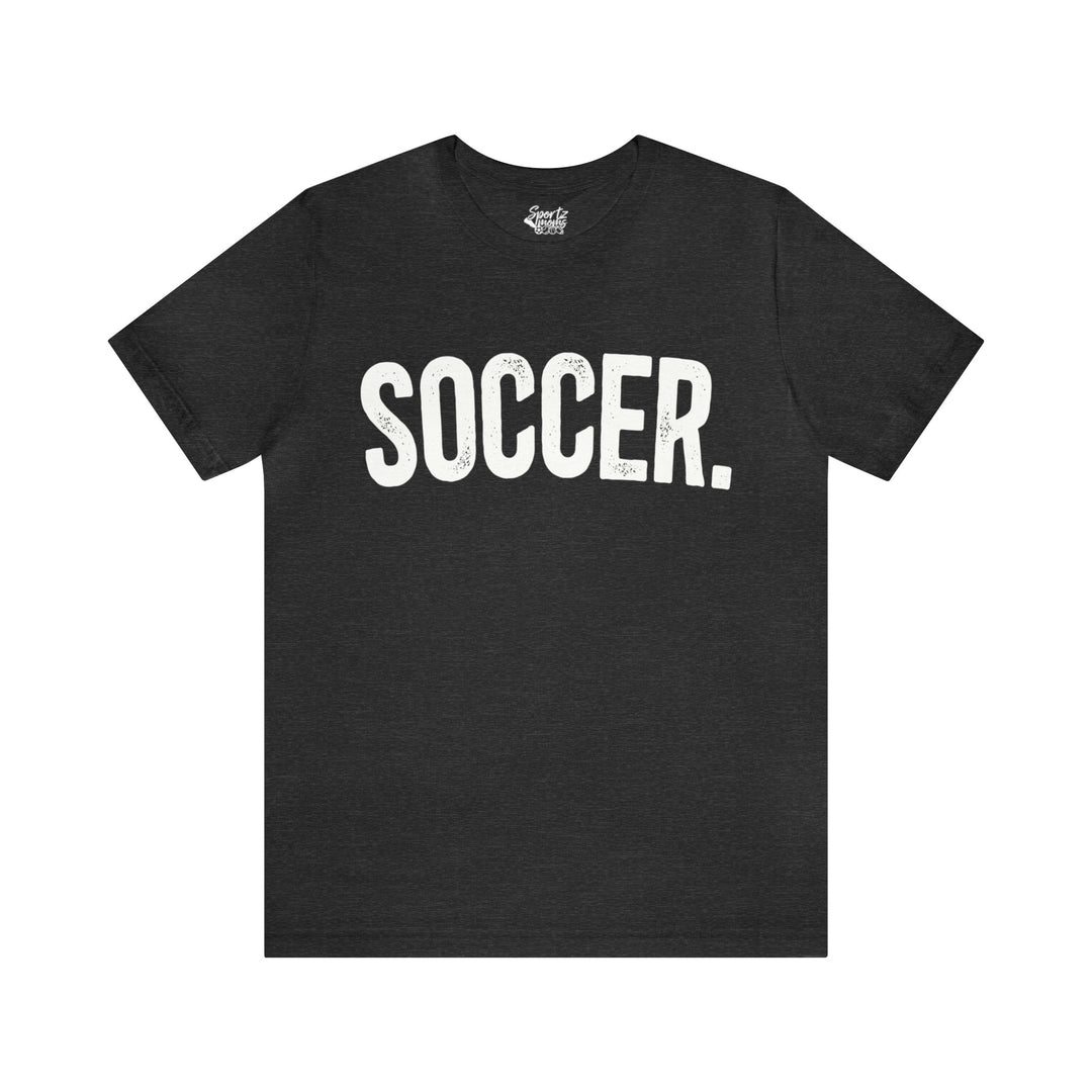 Rustic Design Soccer Adult Unisex Mid-Level T-Shirt