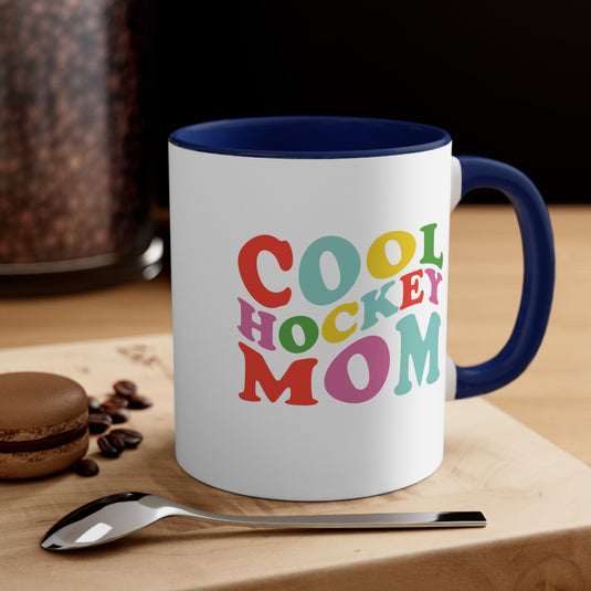 Cool Hockey Mom 11oz Accent Mug